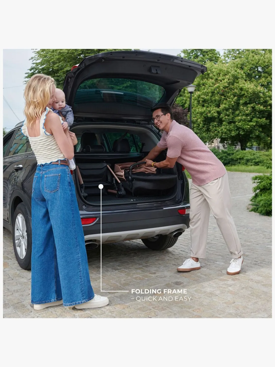 Duo- & Kombivogne|Kinderkraft MOOV 2 4-in-1 Duovogn, Moonlight Grey Grå