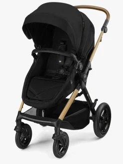 Duo- & Kombivogne|Kinderkraft MOOV 2 XL Air Kombivogn, Pure Black Sort