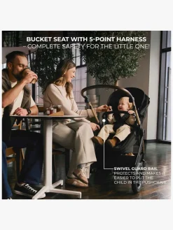 Duo- & Kombivogne|Kinderkraft MOOV 2 XL Air Kombivogn, Pure Black Sort