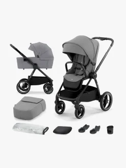 Kinderkraft Duo- & Kombivogne-NEA 2-in-1 Duovogn, Platinum Grey