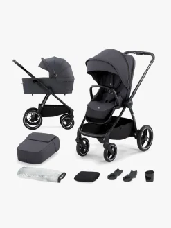 Kinderkraft Duo- & Kombivogne-NEA 2-in-1 Duovogn, Deep Grey