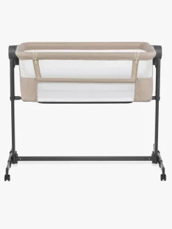 Børnesenge & Tilbehør|Kinderkraft Neste Up 2 Bedside Crib, Beige