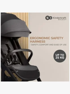 Klapvogne|Kinderkraft NUBI 2 Klapvogn, Mystic Green Grøn