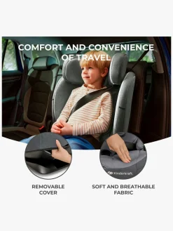 Kinderkraft Autostole 9-36 Kg-ONETO3 i-Size Autostol, Cool Grey