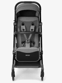 Kinderkraft Rejseklapvogne-PILOT 2 Klapvogn, Platinum Gray