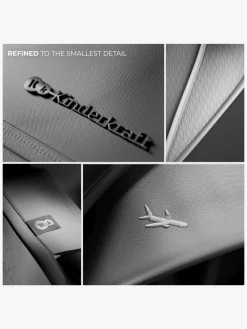 Kinderkraft Rejseklapvogne-PILOT 2 Klapvogn, Platinum Gray