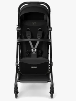 Rejseklapvogne|Kinderkraft PILOT 2 Klapvogn, Platinum Midnight Black Sort