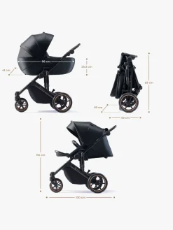 Kinderkraft Duo- & Kombivogne-Prime 2 2-in-1 Duovogn, Venezian Black