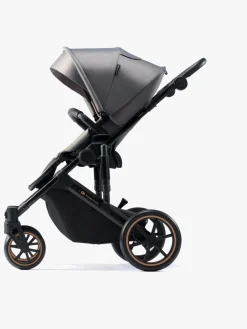 Kinderkraft Vognpakker-PRIME 2 3-in-1 Duovogn Travelsystem inkl. Mink Pro, Shadow Grey