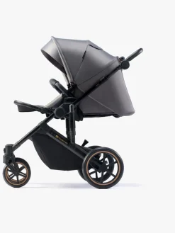 Kinderkraft Vognpakker-PRIME 2 3-in-1 Duovogn Travelsystem inkl. Mink Pro, Shadow Grey