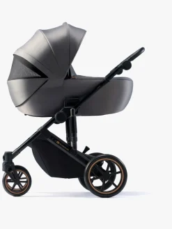Kinderkraft Vognpakker-PRIME 2 3-in-1 Duovogn Travelsystem inkl. Mink Pro, Shadow Grey