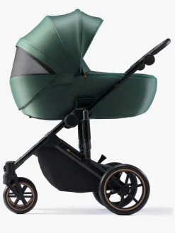 Duo- & Kombivogne|Kinderkraft Prime 2 2-in-1 Duovogn, Dark Green Grøn