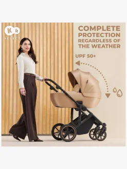 Duo- & Kombivogne|Kinderkraft Prime 2 2-in-1 Duovogn, Dark Green Grøn