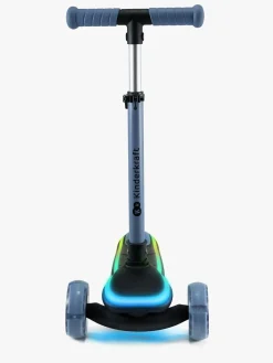 Kinderkraft Løbehjul-Raket Sammenklappelig Trehjulet Løbehjul, Blå