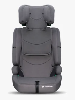 Autostole 9-36 Kg|Kinderkraft SAFETY-FIX 2 I-Size Autostol, Grey Grå