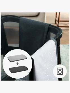 Børnesenge & Tilbehør|Kinderkraft SOFI PLUS Weekendseng, Grey