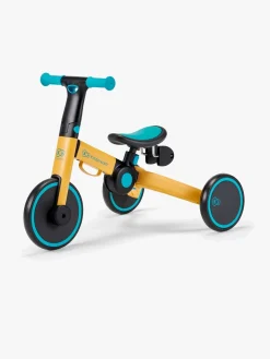 Cykler|Kinderkraft Trehjulet Cykel 4TRIKE, Gul Blå/Gul