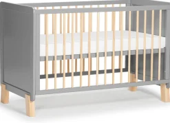 Børnesenge & Tilbehør|Kinderkraft Tremmeseng Nico, Grey