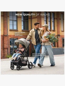 Kinderkraft Rejseklapvogne-Trig 3 Klapvogn, Stone