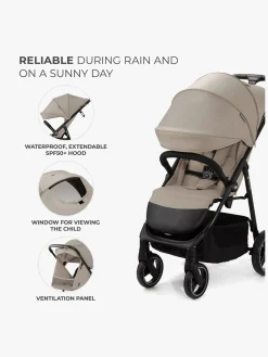 Kinderkraft Rejseklapvogne-Trig 3 Klapvogn, Stone