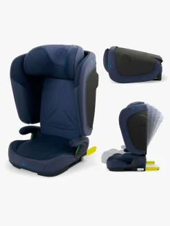 Autostole 9-36 Kg|Kinderkraft UNITY 2 i-Size Autostol, Navy Blå