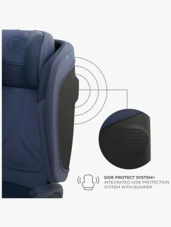 Autostole 9-36 Kg|Kinderkraft UNITY 2 i-Size Autostol, Navy Blå