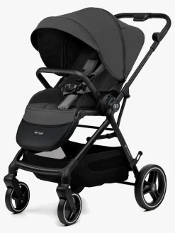 Duo- & Kombivogne|Kinderkraft YOXI 2-in-1 Duovogn, Moonlight Grey Grå