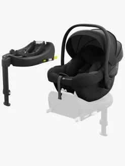 Autostole 0-13 Kg|Kinderkraft  I-LITE Autostol Baby inkl. Base, Graphite Black