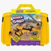 Kreativt Legetøj|KineticSand Kinetic Sand Byggeplads Sammenklappelig Sandkasse