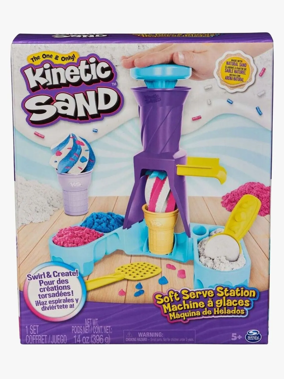 Kreativt Legetøj|KineticSand Kinetic Sand Ismaskine