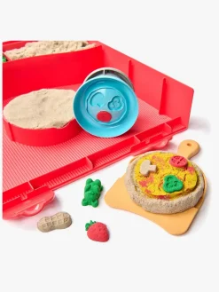 KineticSand Kreativt Legetøj-Kinetic Sand Modellervoks Squish Pizza