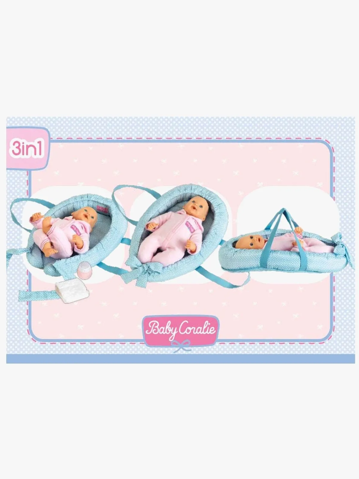 Dukker & Bamser|KleinToys Klein Toys Baby Coralie Dukkelift