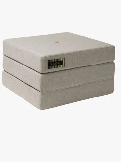 Madrasser|KlipKlap 3 Fold Single Madras, Beige