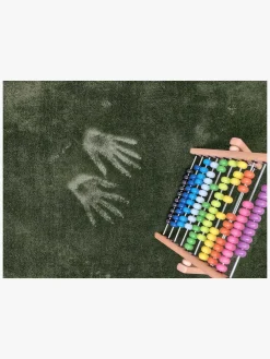 Børn KM Gulvtæpper-Carpets Cozy Gulvtæppe 80x160, Green