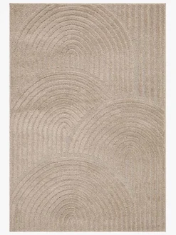 Gulvtæpper|KM Carpets Doria Zen Gulvtæppe 120x170, Linned Beige