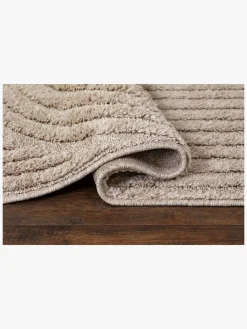 Gulvtæpper|KM Carpets Doria Zen Gulvtæppe 120x170, Linned Beige