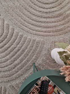 Børn KM Gulvtæpper-Carpets Doria Zen Gulvtæppe 160x230, Linned