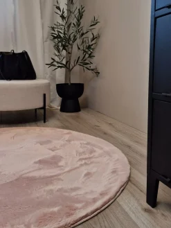 Børn KM Gulvtæpper-Carpets Dream Rund Gulvtæppe 200, Pink