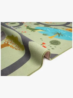 Interiør|KM Carpets Gulvtæppe Play Animal 120x160, Grøn