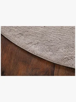 Gulvtæpper|KM Carpets Gulvtæppe Rund 160, Soft Greige