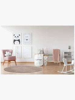 Gulvtæpper|KM Carpets Gulvtæppe Rund 120, Soft Greige Beige