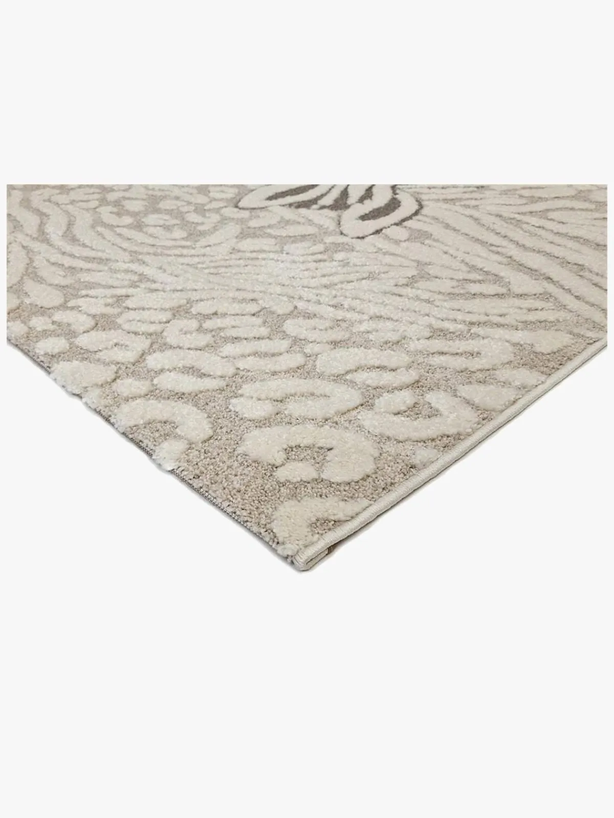 Børn KM Gulvtæpper-Carpets Gulvtæppe Zebra 80x150, Creme