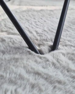 Gulvtæpper|KM Carpets Heaven Deluxe Gulvtæppe 140x200, Grå