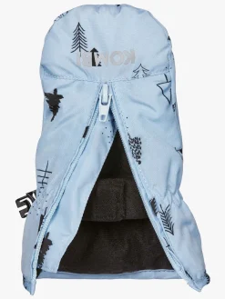 Børn Kombi Tilbehør|Vintertøj-Adorable Vanter, Blue Forest