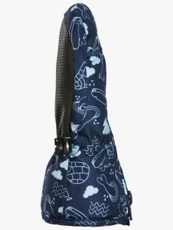 Børn Kombi Tilbehør|Vintertøj-Adorable Vanter, Dark Navy Packice