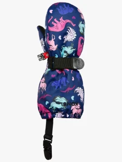 Tilbehør|Vintertøj|Kombi Crazy Cariboo Vanter, Blue Unisaurus