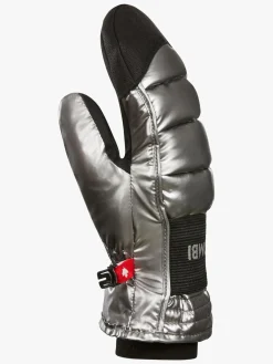 Børn Kombi Tilbehør|Vintertøj-Hoft Jr Handsker, Silver Shadow