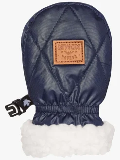 Børn Kombi Tilbehør|Vintertøj-Shiny Vanter, Dark Navy