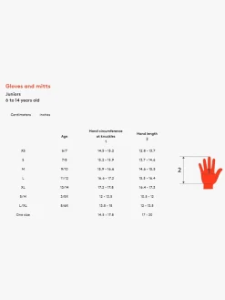 Børn Kombi Tilbehør|Vintertøj-Takoda Vanter, Night Flower