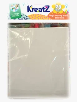 KreatZ Kreativt Legetøj-Magic Drawing Board Refillpapir 20-pack